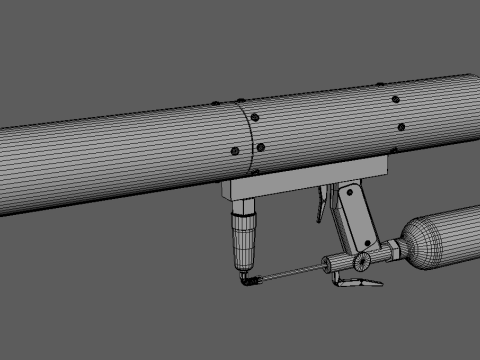 T-Shirt Cannon 3D मॉडल