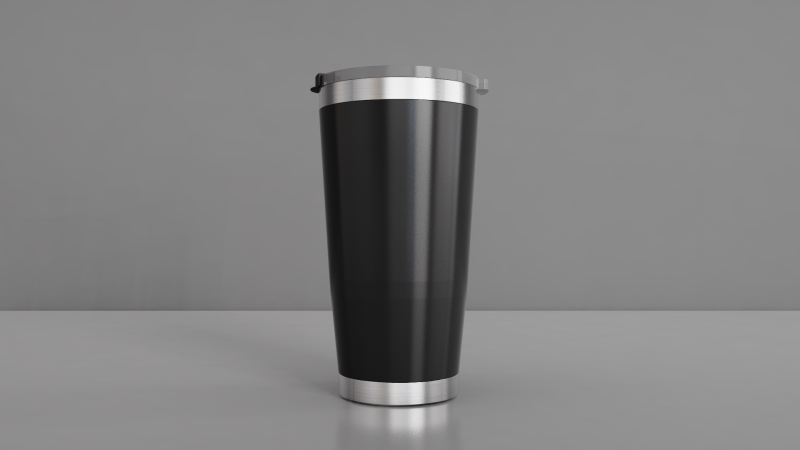 タンブラーカップ 20オンス 3Dモデル .c4d .max .obj .3ds .fbx .stl .blend 