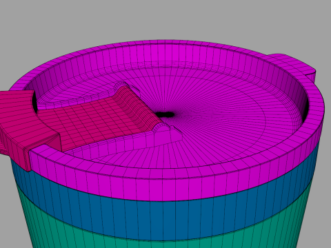 タンブラーカップ 20オンス 3Dモデル