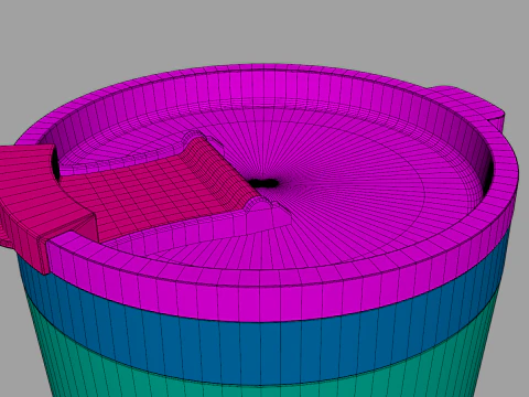 Tumbler Cup 20oz 3D Model