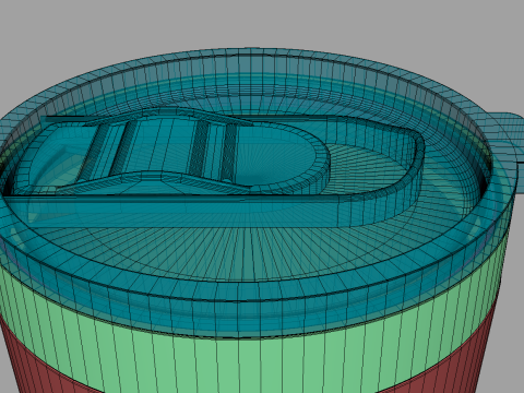 Tumbler Cup 30oz 3D Model