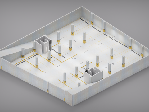 Underground Parking 3D 模型