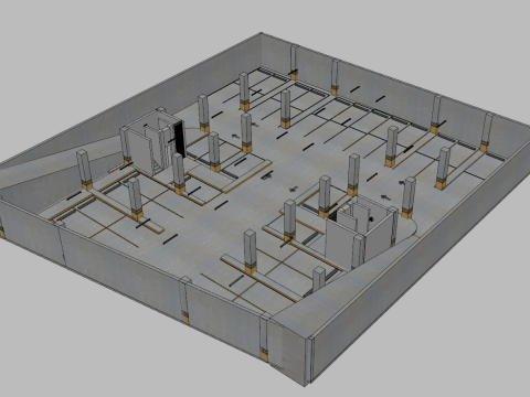 Underground Parking 3D 模型