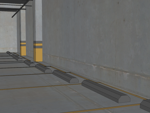 Underground Parking 3D 模型