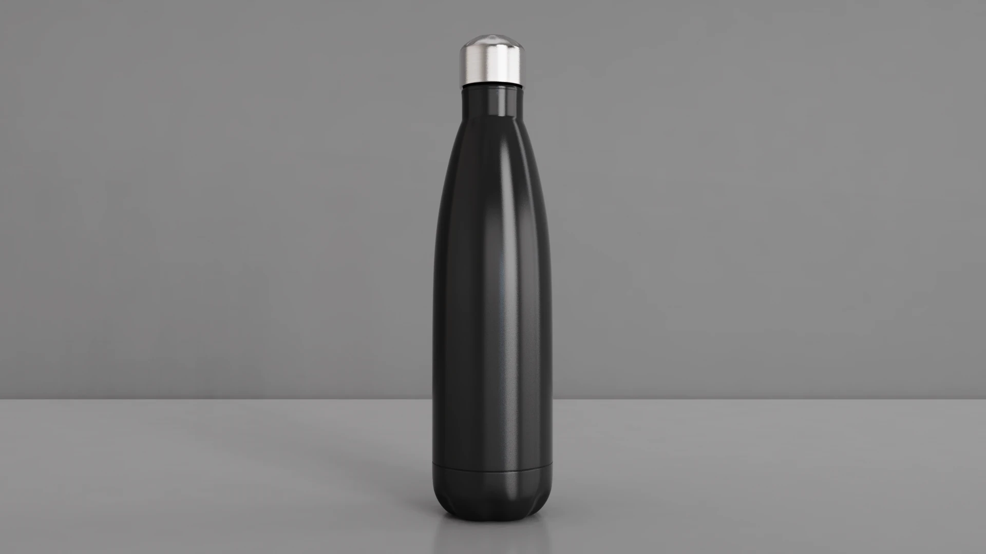 Vacuum Bottle 3D Model .c4d .max .obj .3ds .fbx .stl .blend