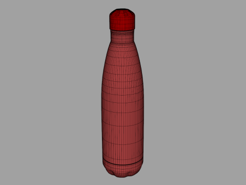Vacuum Bottle 3D 模型
