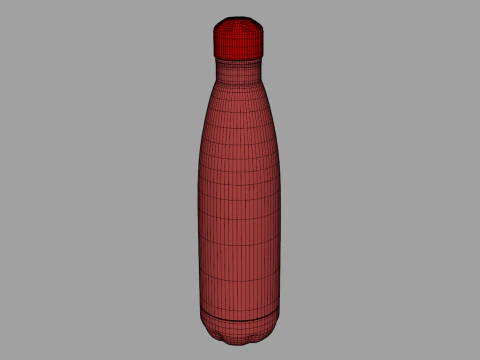 Vacuum Bottle 3D Model