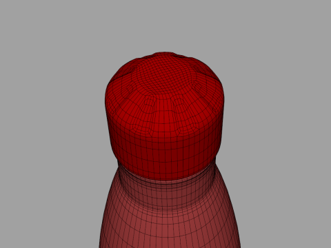 Vacuum Bottle 3D 模型