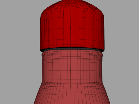 Vacuum Bottle 3D 模型