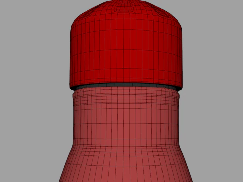 Vacuum Bottle 3D Model