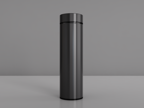 Vacuum Flask Thermal Cup With Strainer 3Dモデル