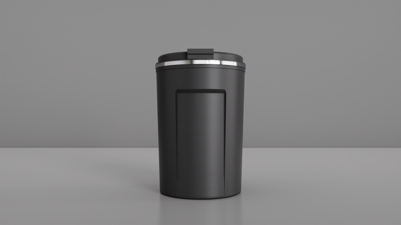 Vacuum Thermo - 350ml 3D Model .c4d .max .obj .3ds .fbx .stl .blend