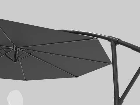 Valet Parking With Umbrella 2 Modelo 3D