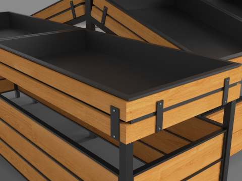 Vegetables Display Stand 3Dモデル
