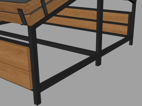 Vegetables Display Stand 3D Model