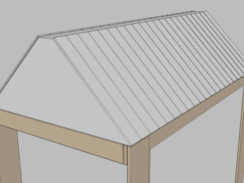 Vendor Cart 3D Model