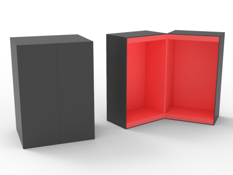 Vertical Magnetic Box Modelo 3D