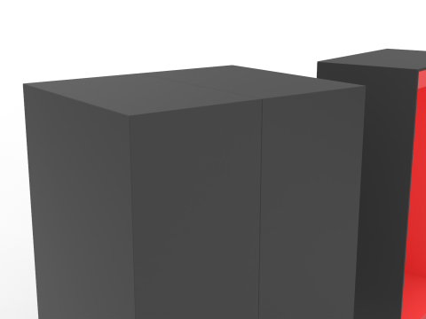Vertical Magnetic Box 3D 모델