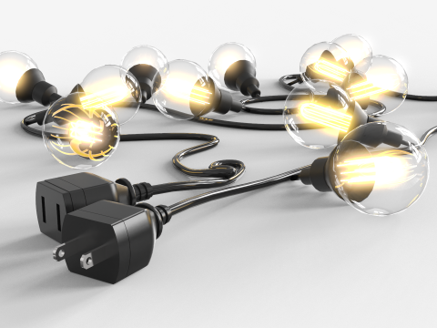 Vintage Lights Modelo 3D