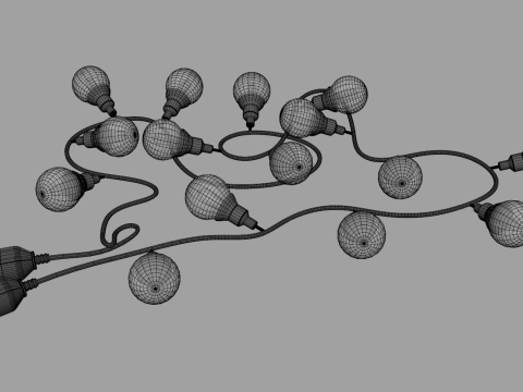 Vintage Lights Modelo 3D