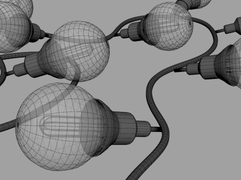 Vintage Lights Modelo 3D