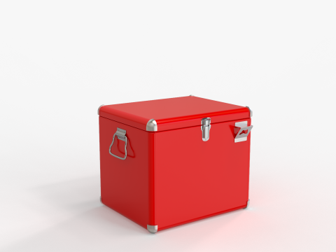 Pendingin Logam Antik Model 3D