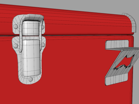 Pendingin Logam Antik Model 3D