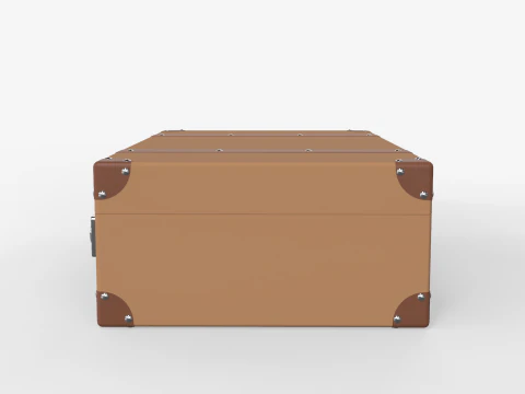 Vintage Suitcase 3D Model