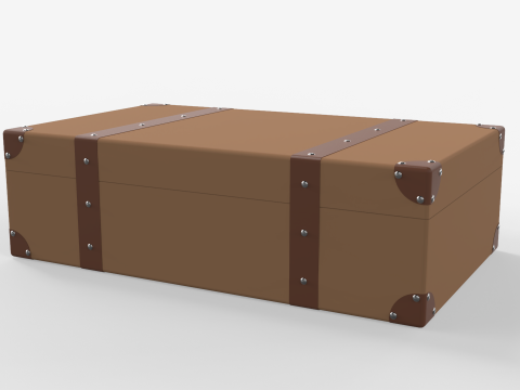 Vintage Suitcase Modello 3D
