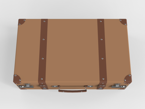 Vintage Suitcase Modello 3D