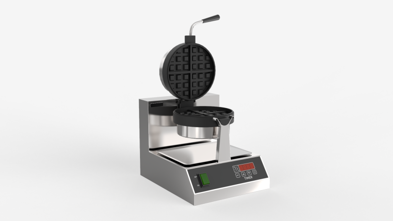 Waffle Maker Modelo 3D .c4d .max .obj .3ds .fbx .stl .blend
