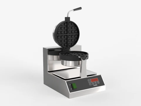 Wafelijzer 3D Model