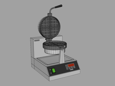 Waffle Maker Model 3D