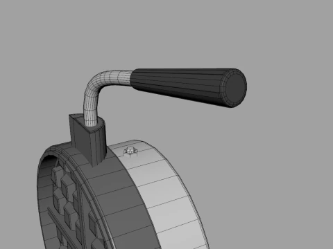 Вафельниця 3D Модель
