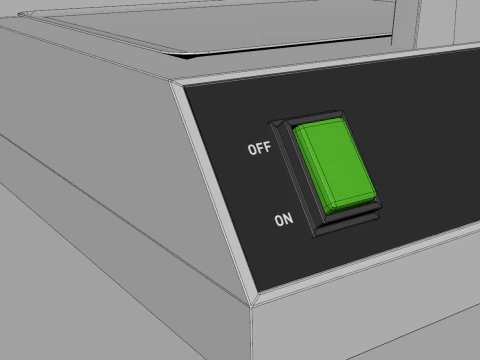 Вафельниця 3D Модель