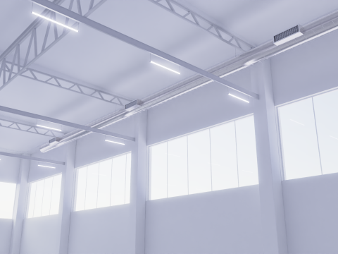 Warehouse Interior 1 3D Model