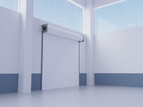 Warehouse Interior 1 3D Model