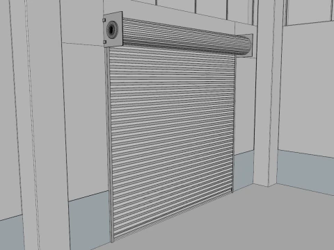 Warehouse Interior 1 3D Model