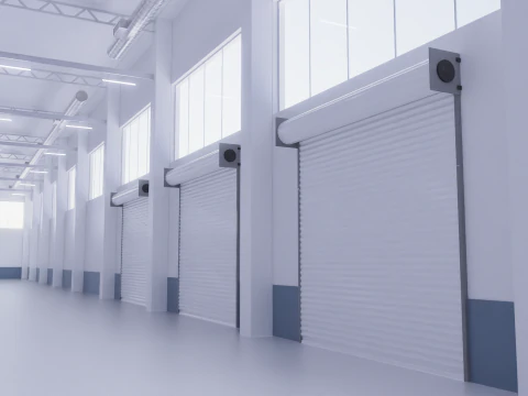 Warehouse Interior 2 3D Model