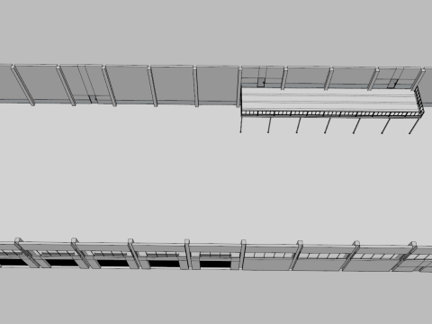 Warehouse Interior 2 3D 모델