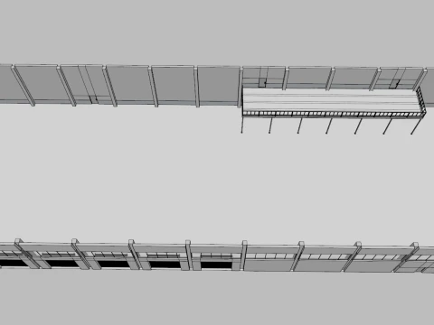 Warehouse Interior 2 3D Model