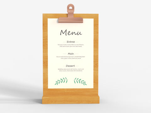 Wooden Holder 3D Model