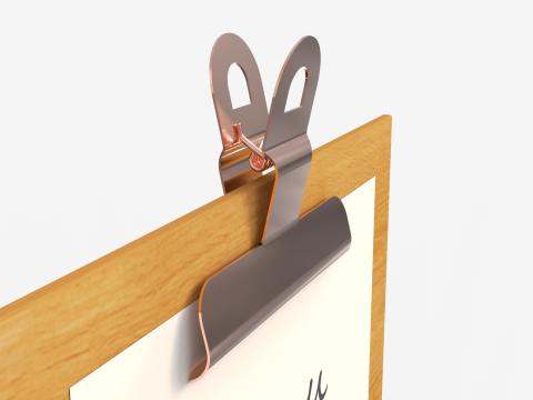 Wooden Holder 3D Model