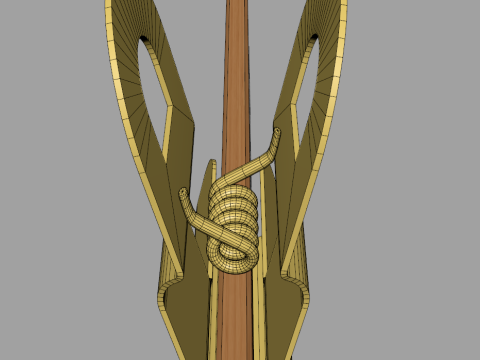 Wooden Holder 3D Model