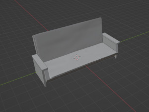 Couch 3D Model