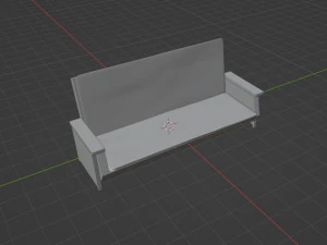 Couch 3D Model