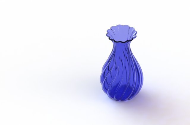 Flower Pot 3D Print Model .c4d .max .obj .3ds .fbx .stl .blend 