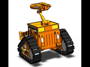 Wall E 3D 打印模型