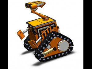 Wall E 3D 打印模型