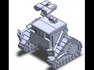 Wall E 3D 打印模型